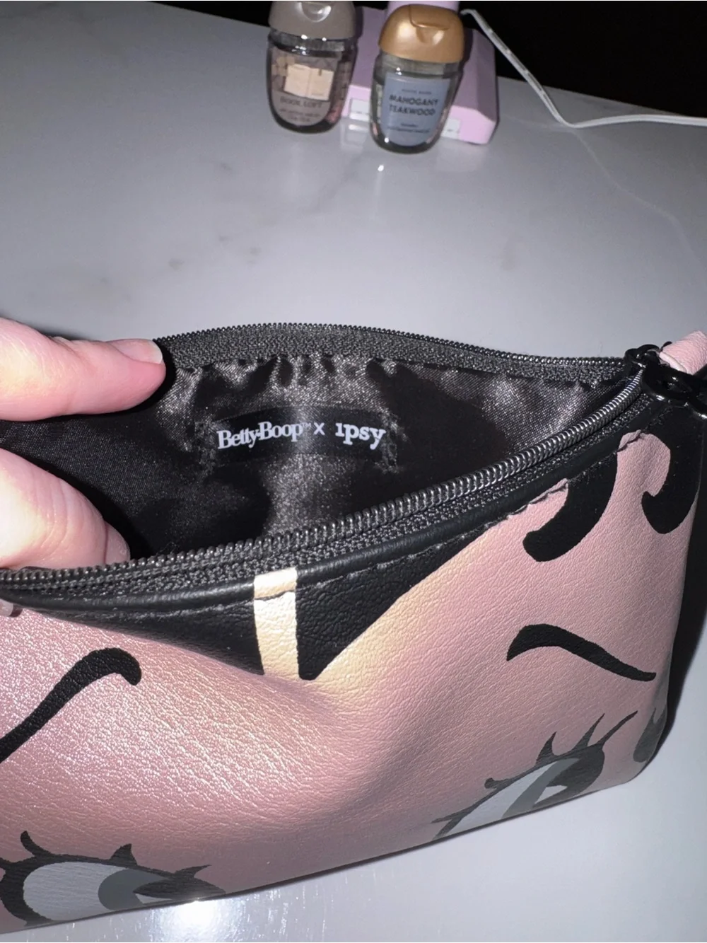 Betty Boop x Ipsy makeup bag